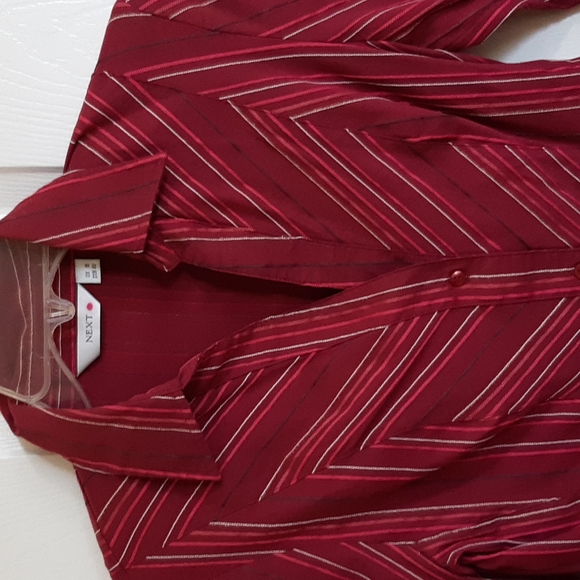 Magenta collared button down - Picture 2 of 2